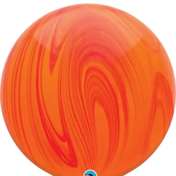 03 SUPER AGATA ROJO-NARANJA 2 PZA LATEX DE QUALATEX