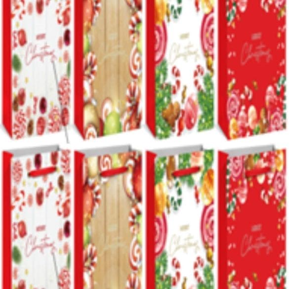 Bolsa de Regalo Navidad Mediana Modelo  BG3668 18*23*10
