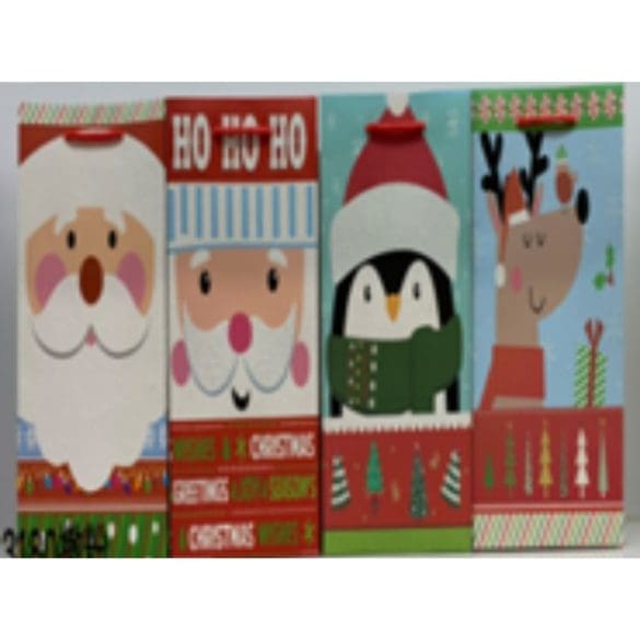 Bolsa de Regalo Navidad Mediana Modelo  BG3899  18*23*10cm