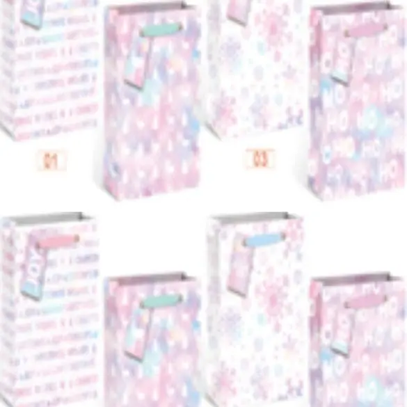 Bolsa de Regalo Navidad Mediana Modelo  BG3691 18*23*10