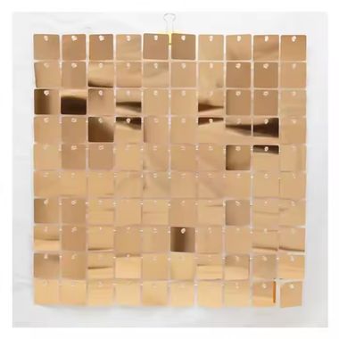 Shimer CUADRADOS CHAMPAGNE BASE TRASPARENTE 30×30 cm