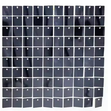 Shimer CUADRADOS NEGRO BASE TRASPARENTE 30×30 cm