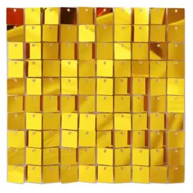 Shimer CUADRADOS ORO HOLOGRAFICO BASE TRASPARENTE 30×30 cm