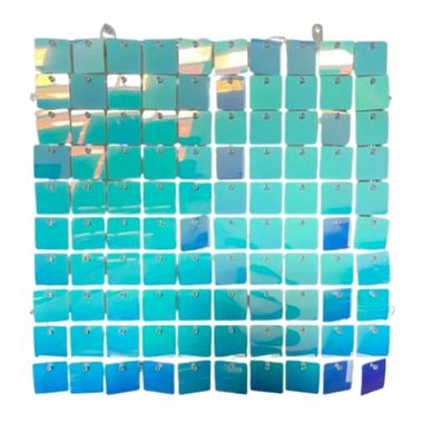 Shimer CUADRADOS AZUL RIDICENTE BASE TRASPARENTE 30×30 cm