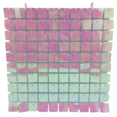Shimer CUADRADOS FIUSHA IRIDICENTE BASE TRASPARENTE 30×30 cm
