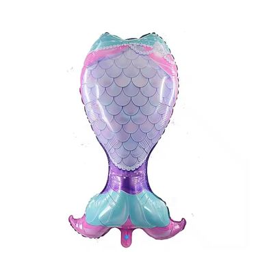 Globo Metalico (18 x 45 cm) Cola de Sirena