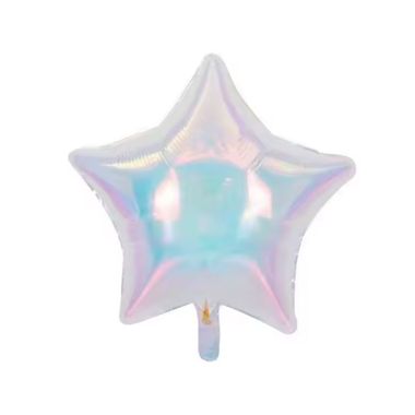 Globo Metalico Estrella 32″ (80 cm) Iridicente