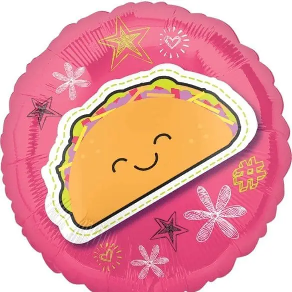 Selfie Celebration Taco REDONDO MT 18″ ANAG