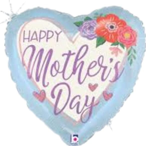 Blue Mother’s Day Floral CORAZON HO 18″ BET