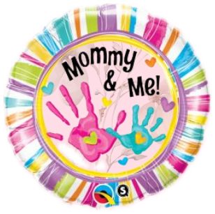 MOMMY & ME!-HUELLAS REDONDO MT 18″ Q