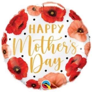 Mother’s Day- Amapolas Bonitas REDONDO MT 18″ Q