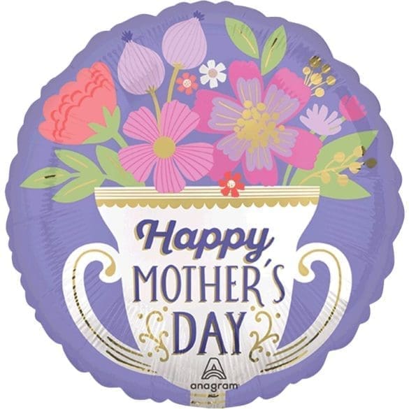 Happy Mothers Day Trophy REDONDO MET 17″ Anagram