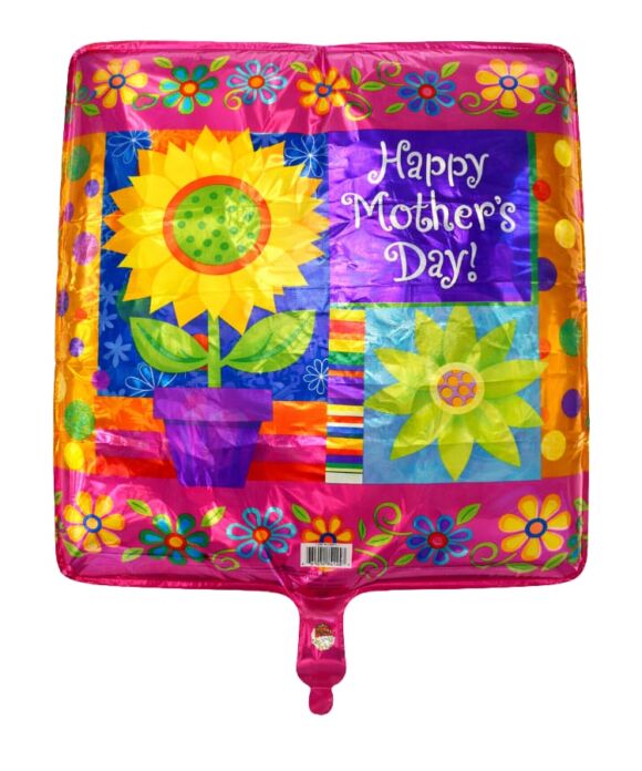 HAPPY MOTHERS DAY CUADRADO MT 18″ KAL