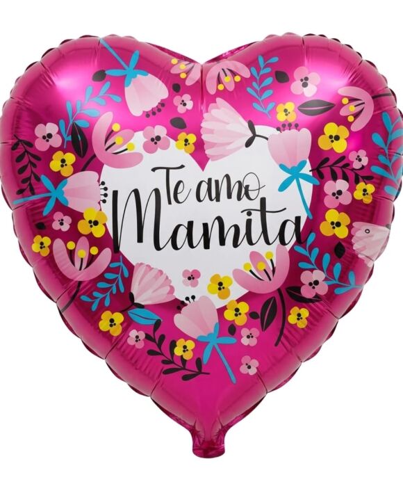 TE AMO MAMITA CORAZON  MT 36″ KAL