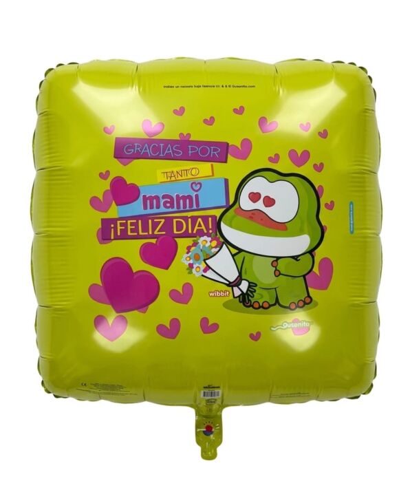 WIBBIT GRACIAS POR TANTO AMOR MAMA REDONDO GB 36″ KAL
